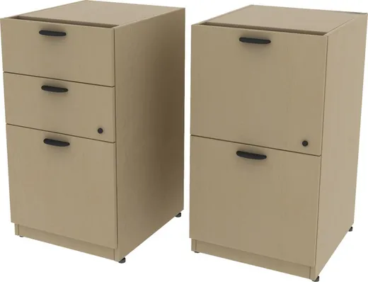 small pair of 2 3 drawer pedestals for concept 70 desks 14
