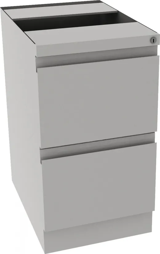 2 Drawer Metal Pedestal for Gen2 Cubicles