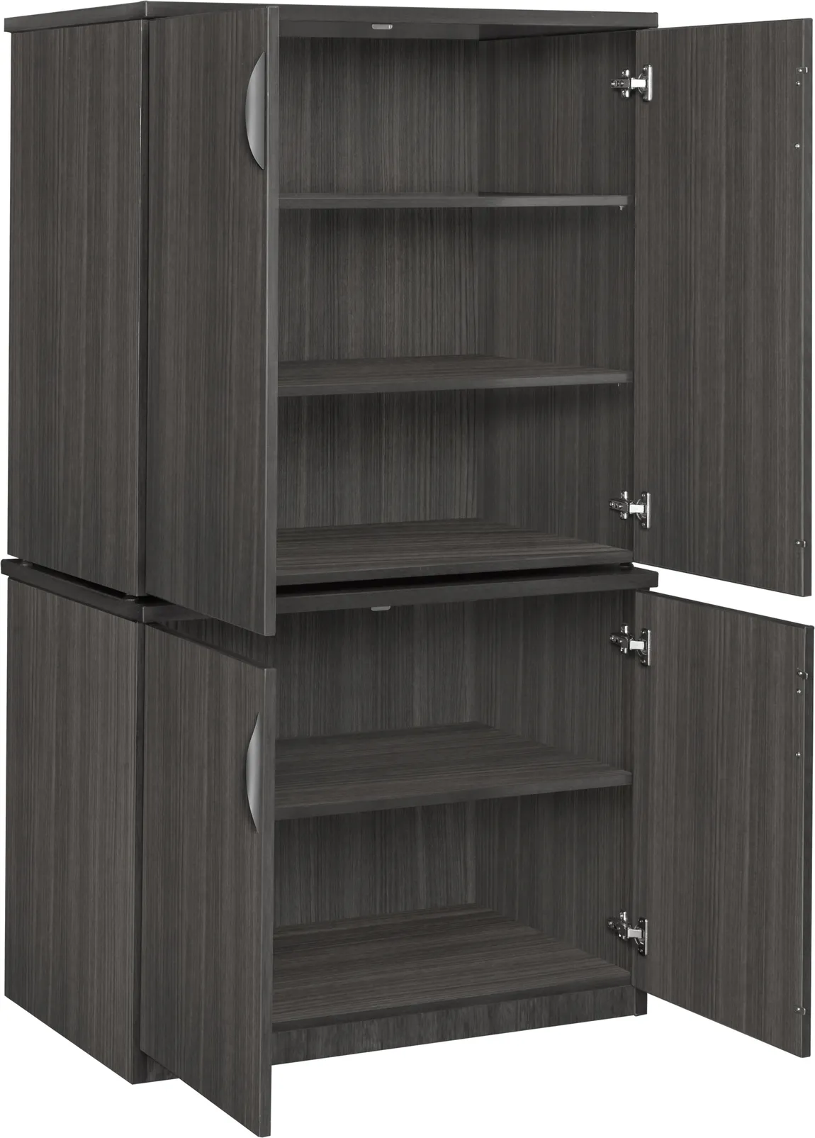 Double Storage Cabinet Tower
