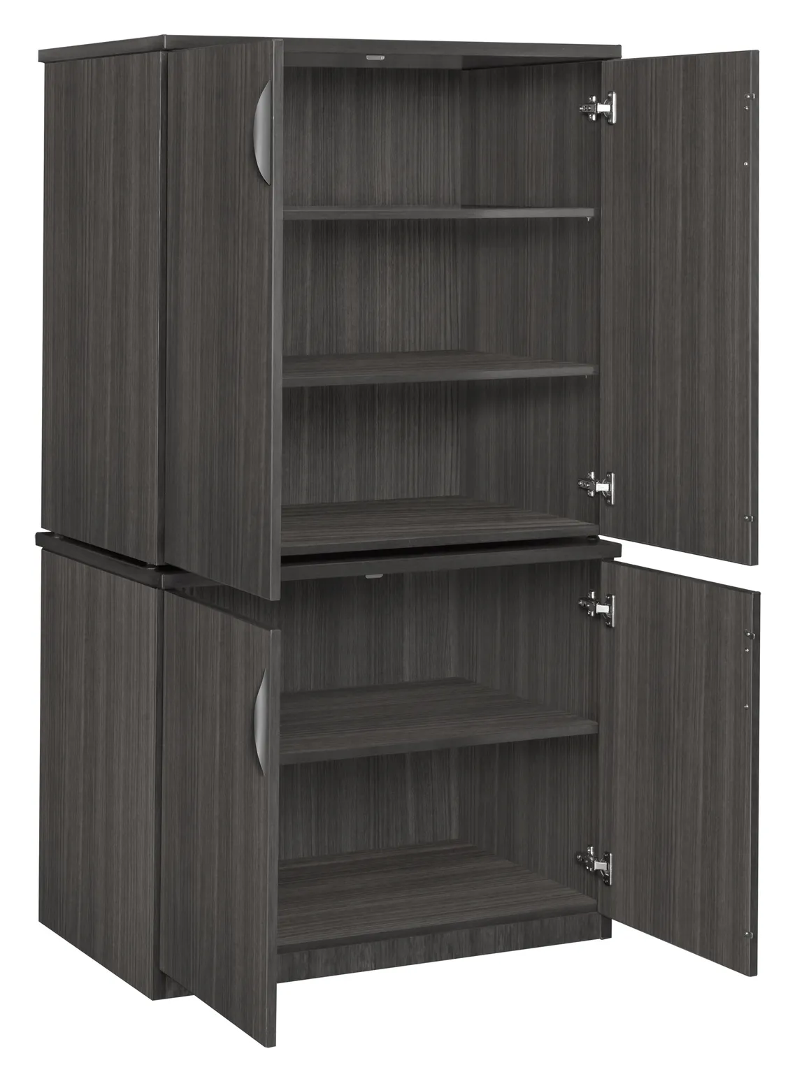 Double Storage Cabinet Tower