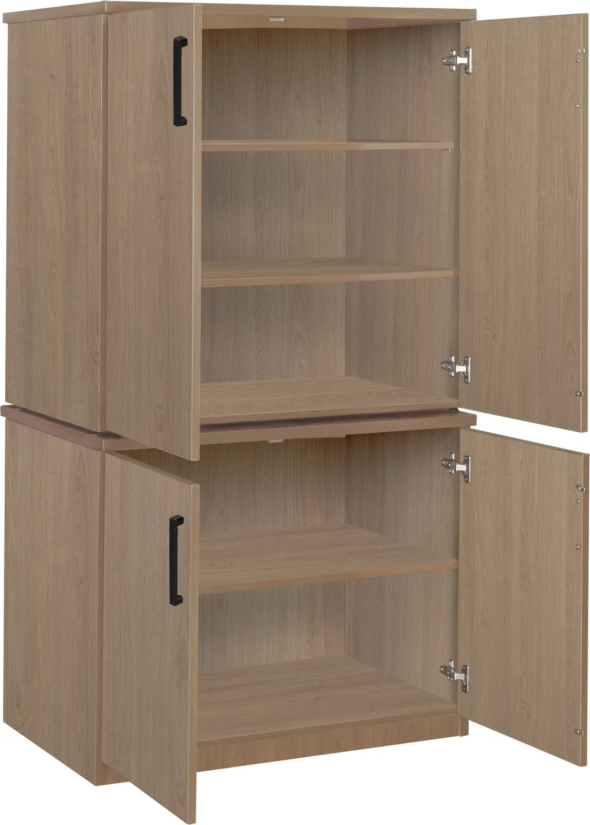 Double Storage Cabinet Tower