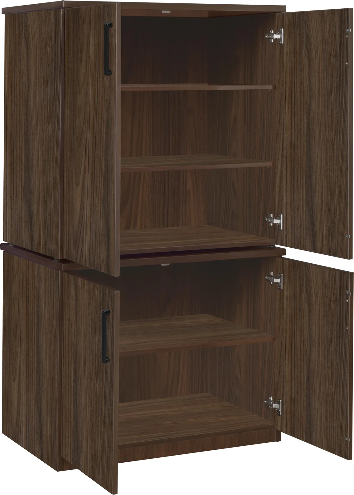 Double Storage Cabinet Tower