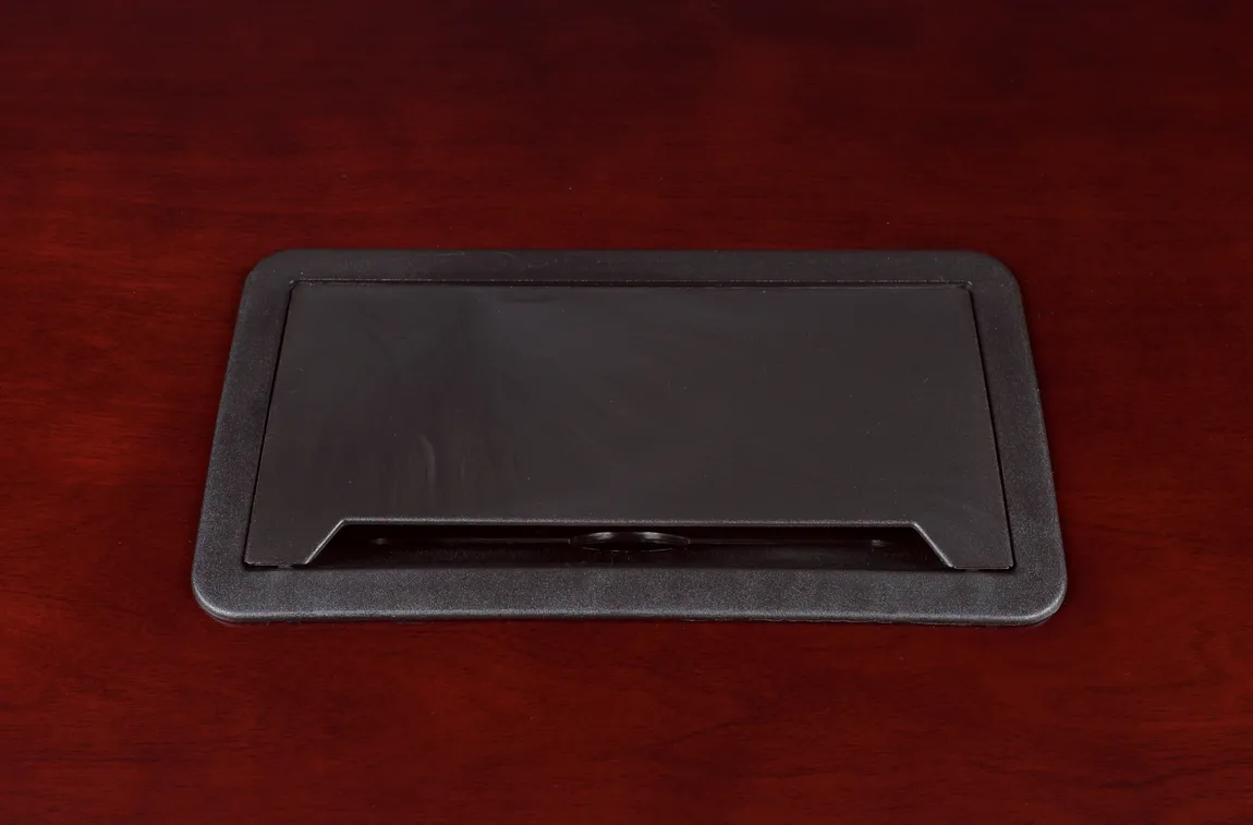 Racetrack Conference Table with Power