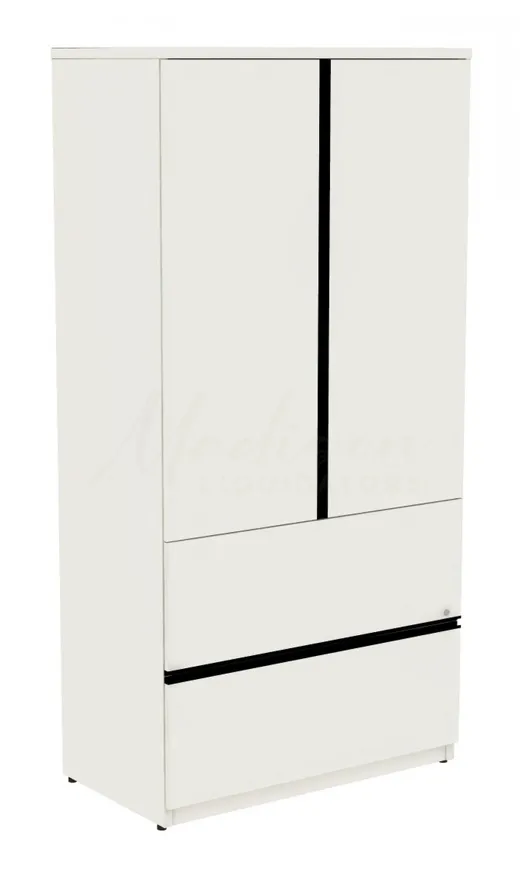 small storage cabinet with lateral drawers 17