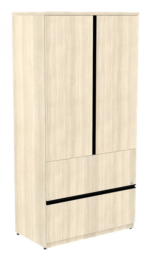 small storage cabinet with lateral drawers 14