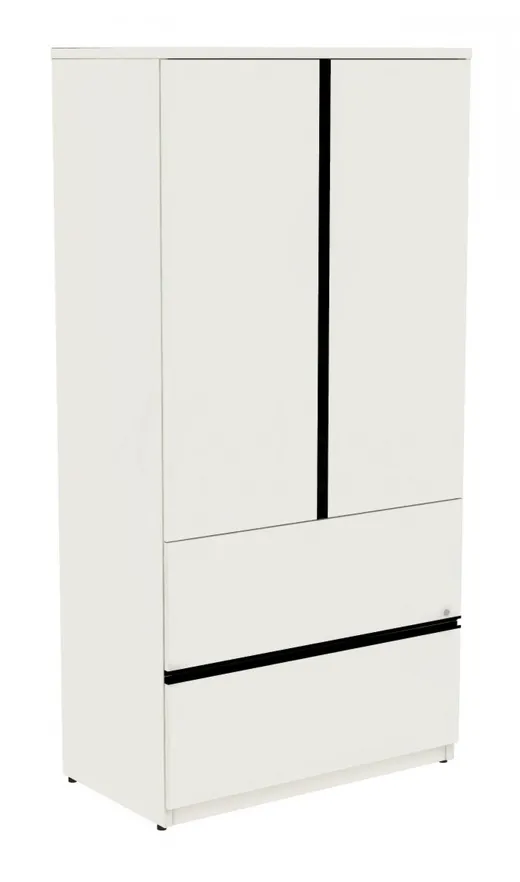 small storage cabinet with lateral drawers 18
