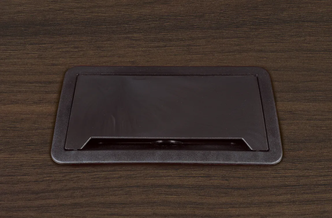 Racetrack Conference Table with Power