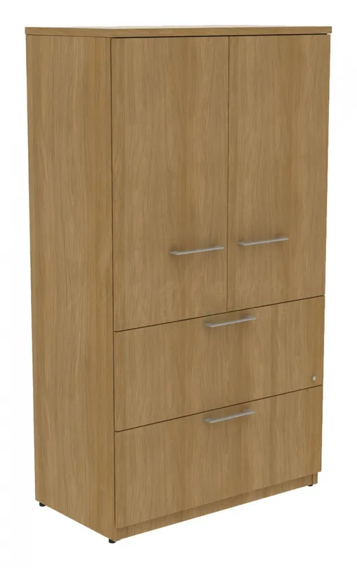 small storage cabinet with lateral file drawers 17