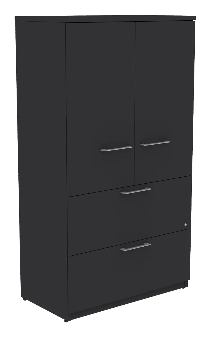 small storage cabinet with lateral file drawers 20