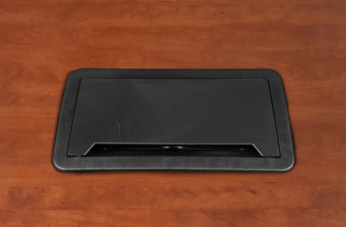 Racetrack Conference Table with Power