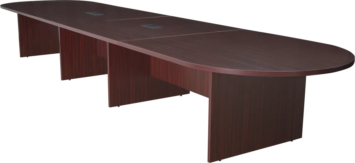 Racetrack Conference Table with Power