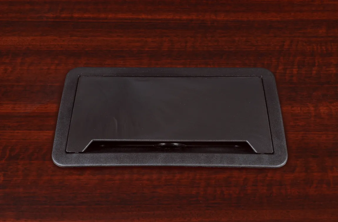 Racetrack Conference Table with Power