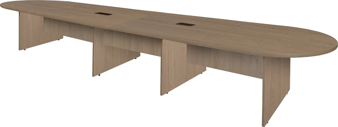 Racetrack Conference Table with Power