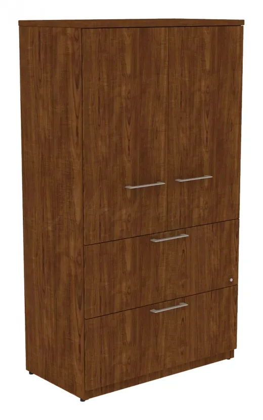 small storage cabinet with lateral file drawers 16