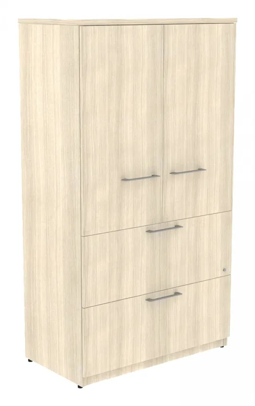 small storage cabinet with lateral file drawers 17