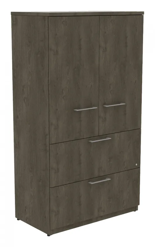 small storage cabinet with lateral file drawers 19