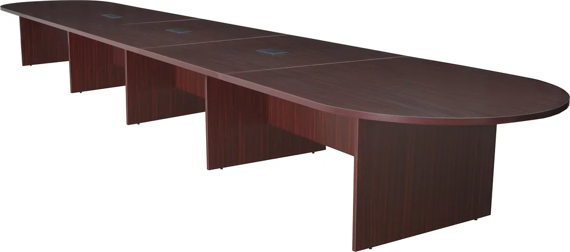 Racetrack Conference Table with Power