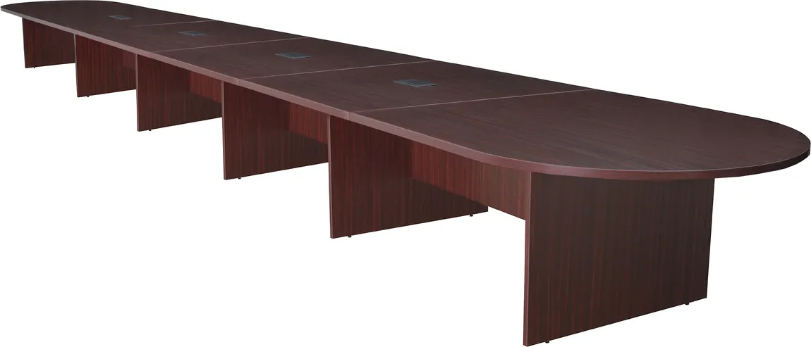 Racetrack Conference Table with Power