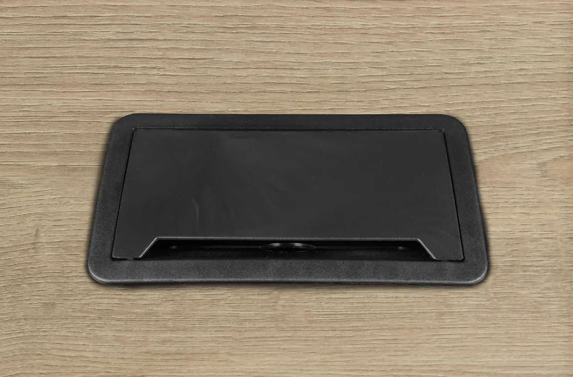 Racetrack Conference Table with Power