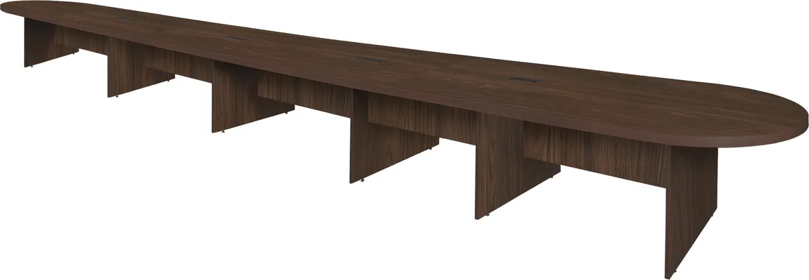 Racetrack Conference Table with Power