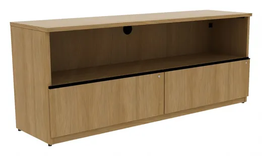 small credenza with drawers and open storage 18