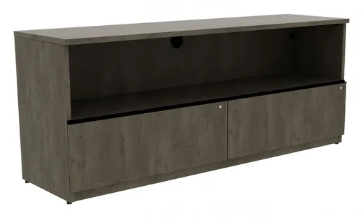 small credenza with drawers and open storage 14