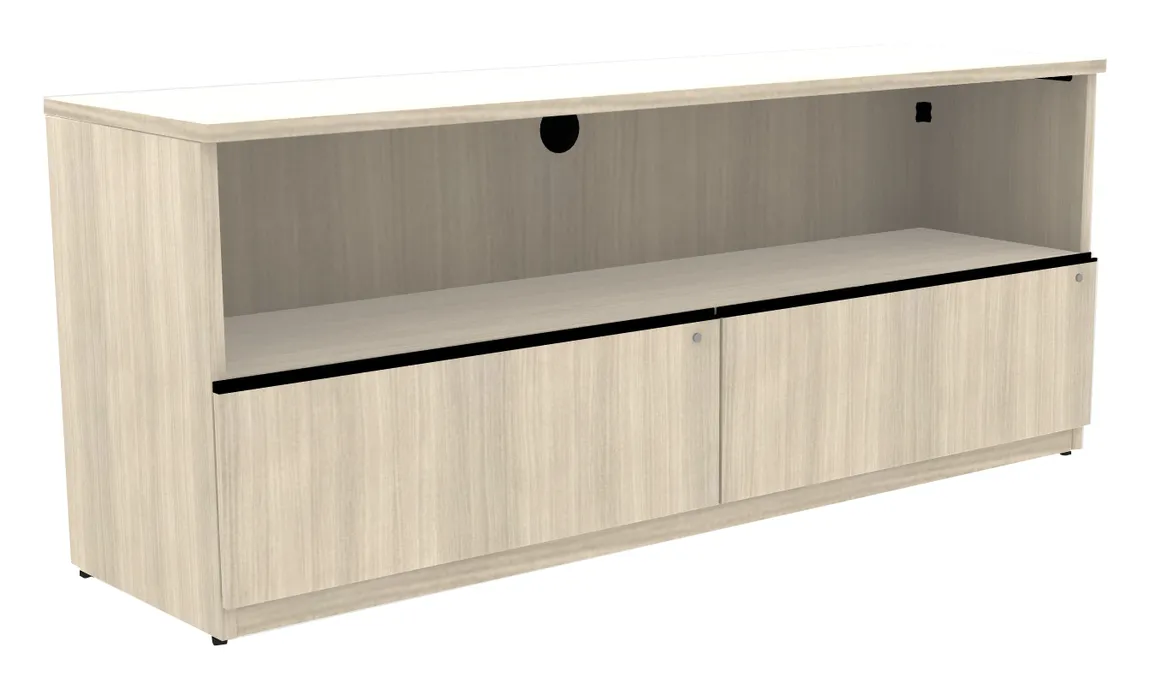 small credenza with drawers and open storage 20