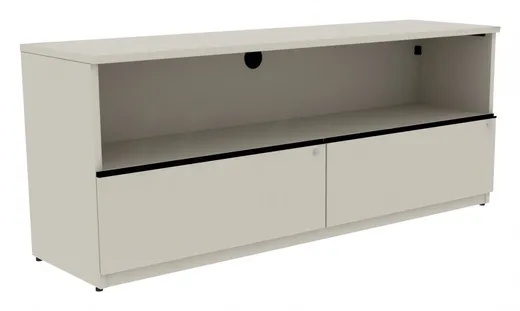 small credenza with drawers and open storage 12