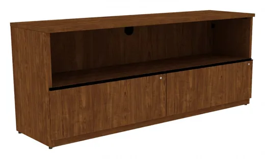 small credenza with drawers and open storage 15
