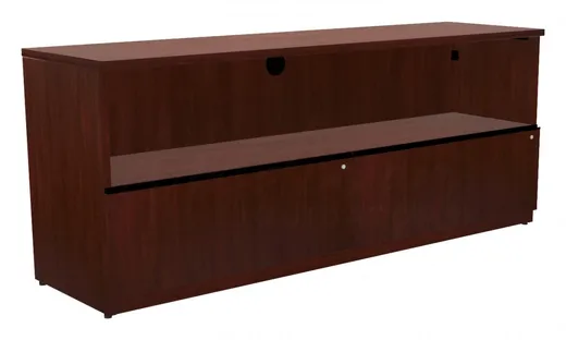 small credenza with drawers and open storage 18