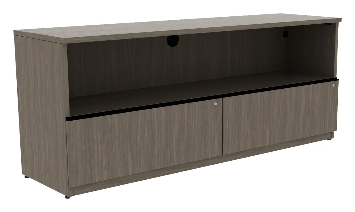 small credenza with drawers and open storage 20