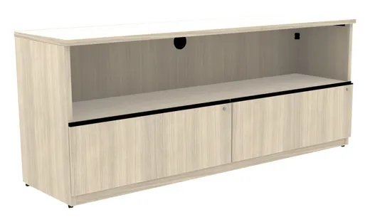 small credenza with drawers and open storage 14