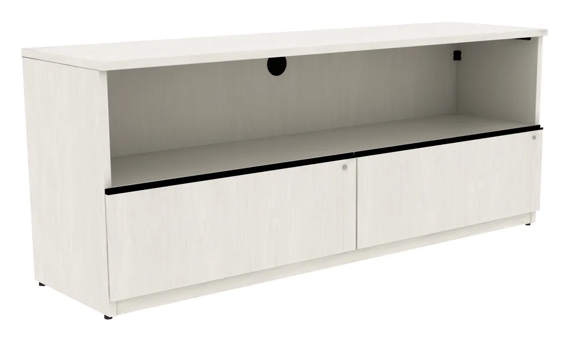 small credenza with drawers and open storage 20