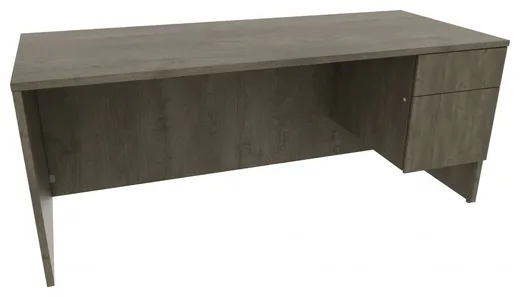 small rectangular desk with drawers 17