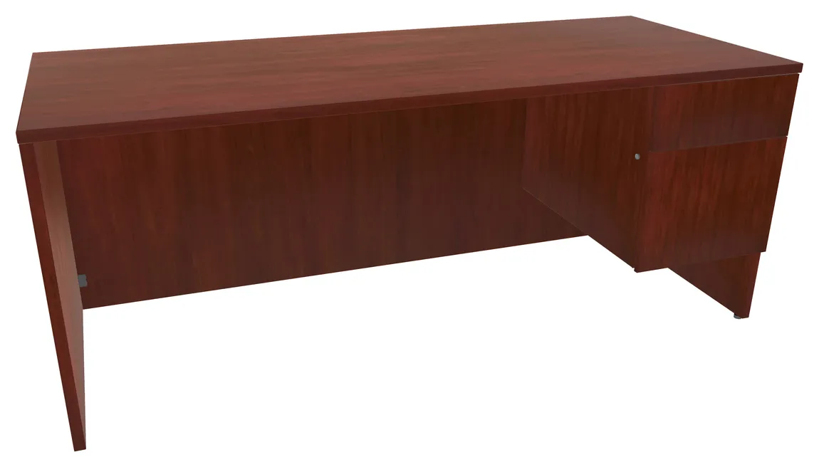small rectangular desk with drawers 20