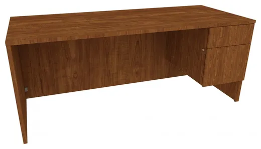 small rectangular desk with drawers 11