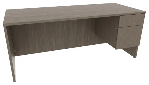 small rectangular desk with drawers 11