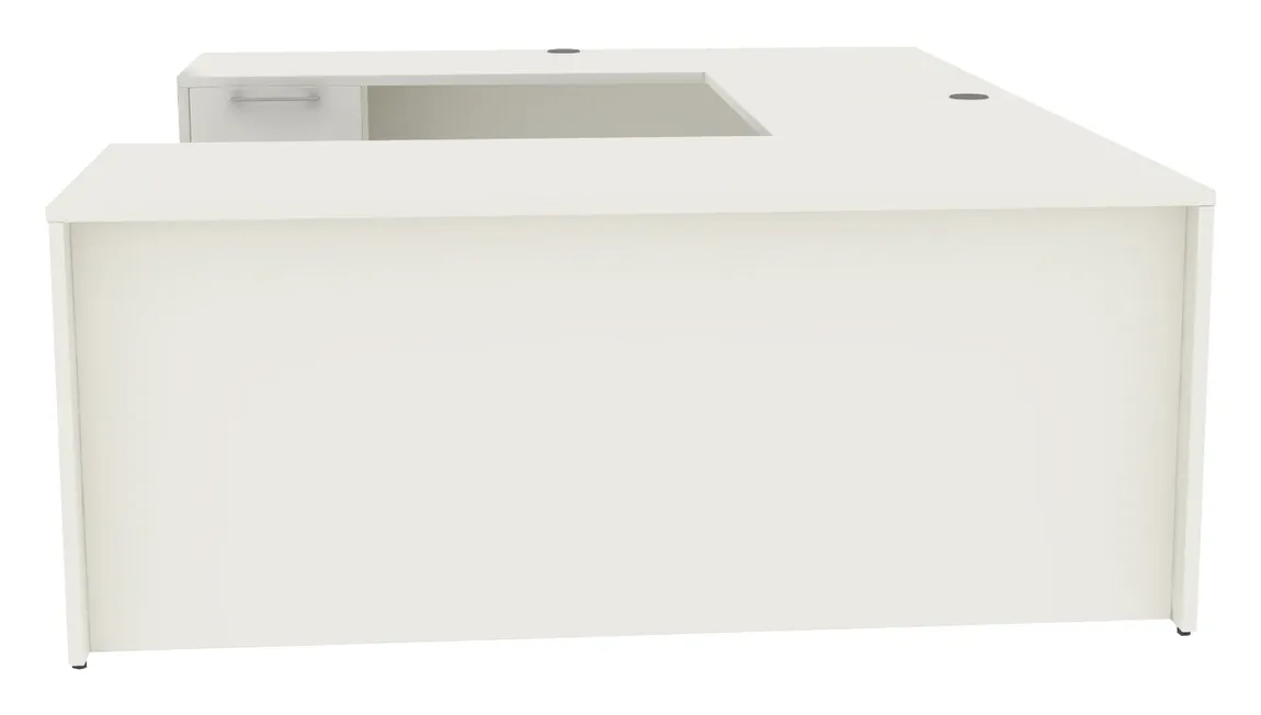 small u shaped desk 16