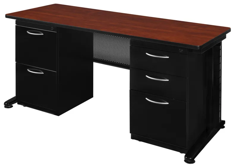 Double Pedestal Desk