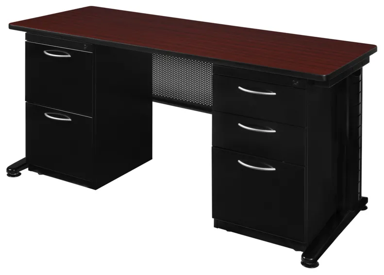 Double Pedestal Desk