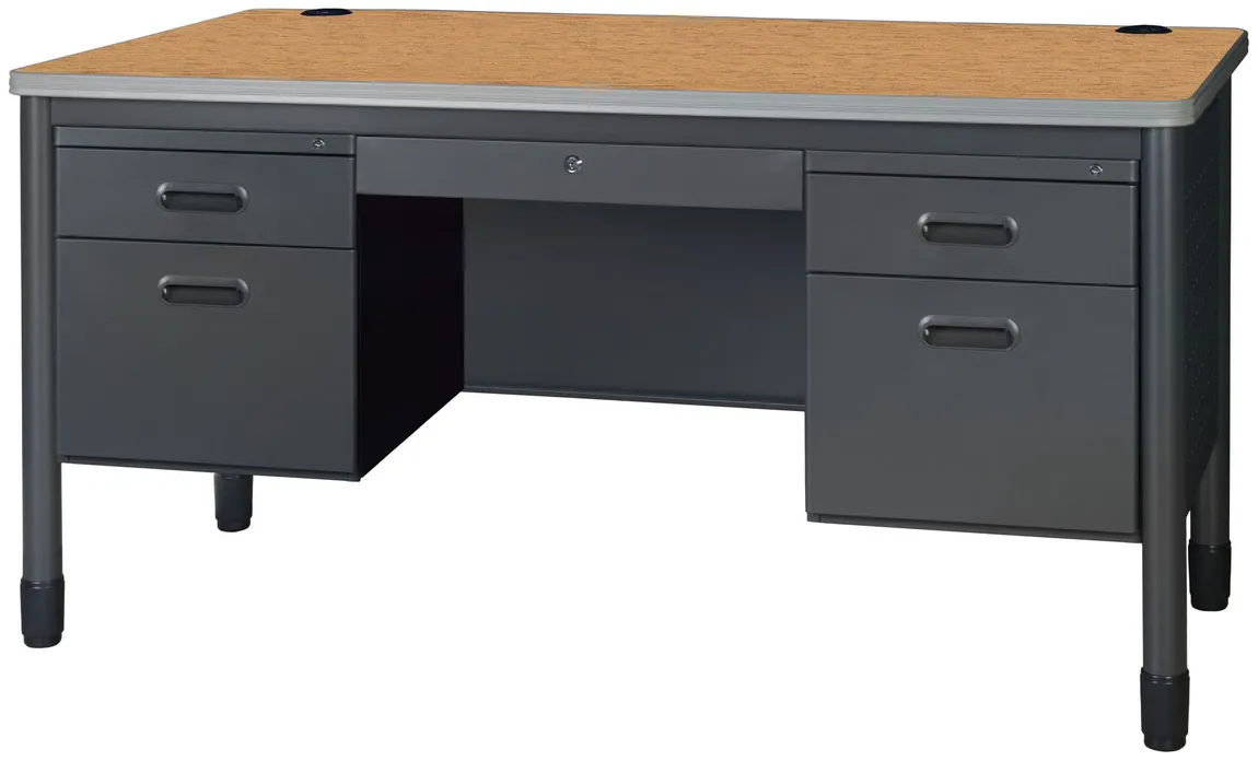 Regency Office Furniture Rectangular Desk With Drawers at Madison Liquidators