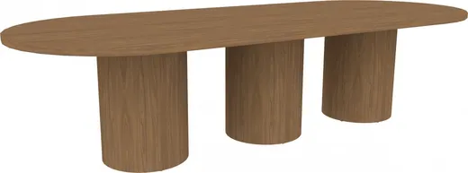 small racetrack conference table 15