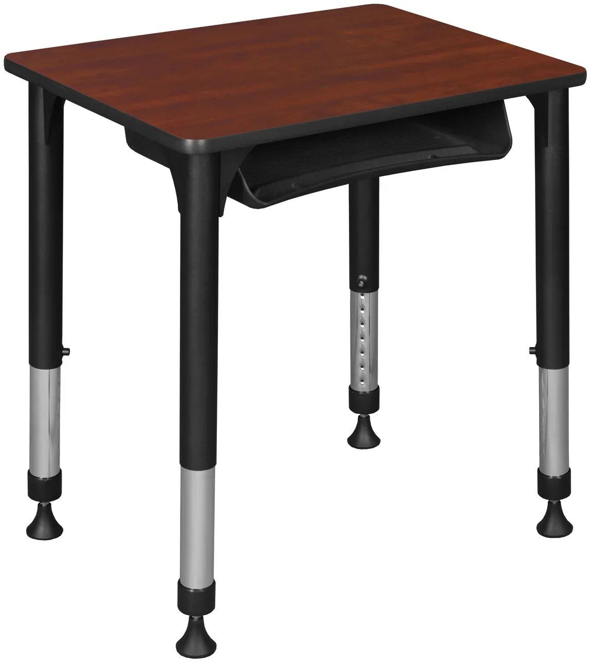Height Adjustable Classroom Desk with Storage