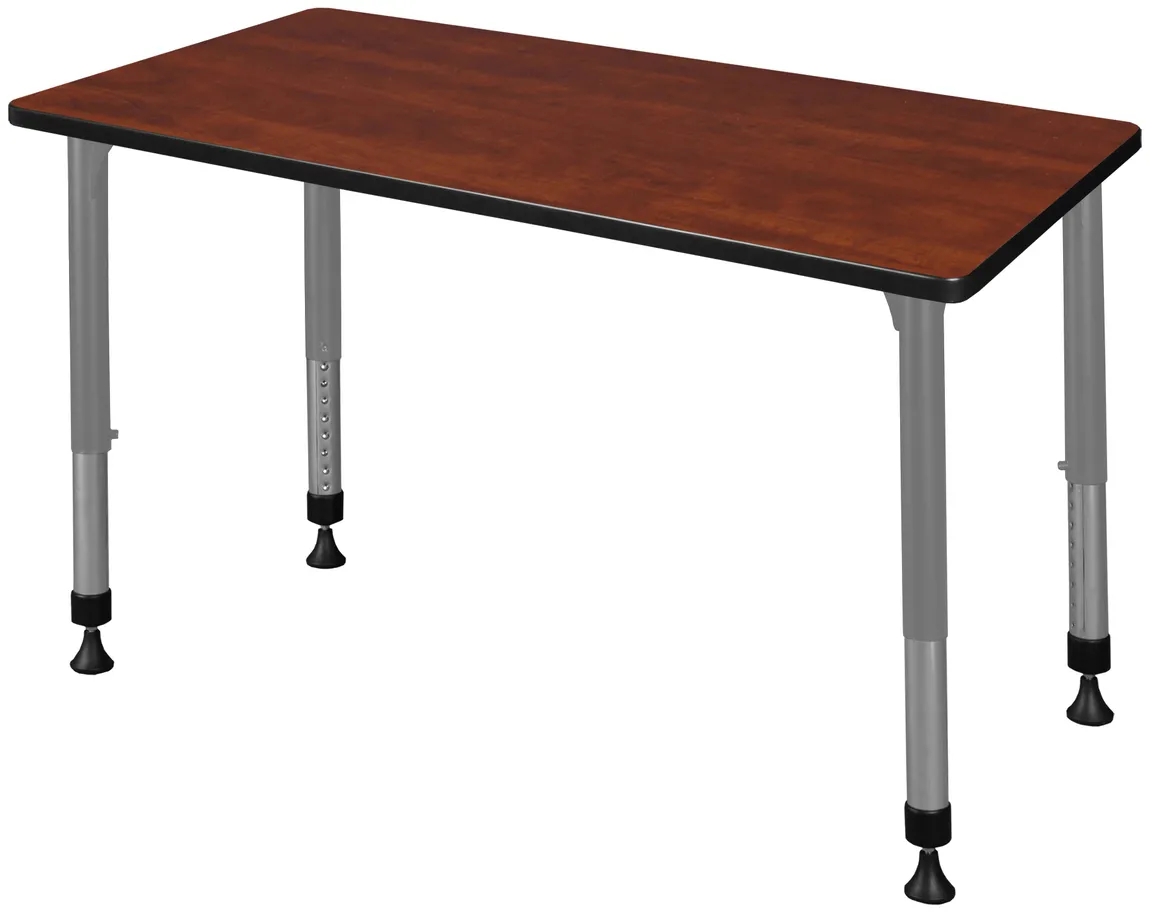 small adjustable height student table 12
