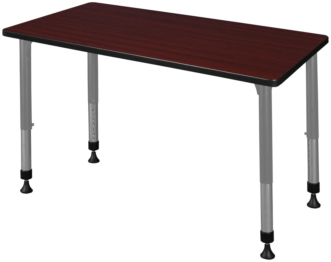 small adjustable height student table 12
