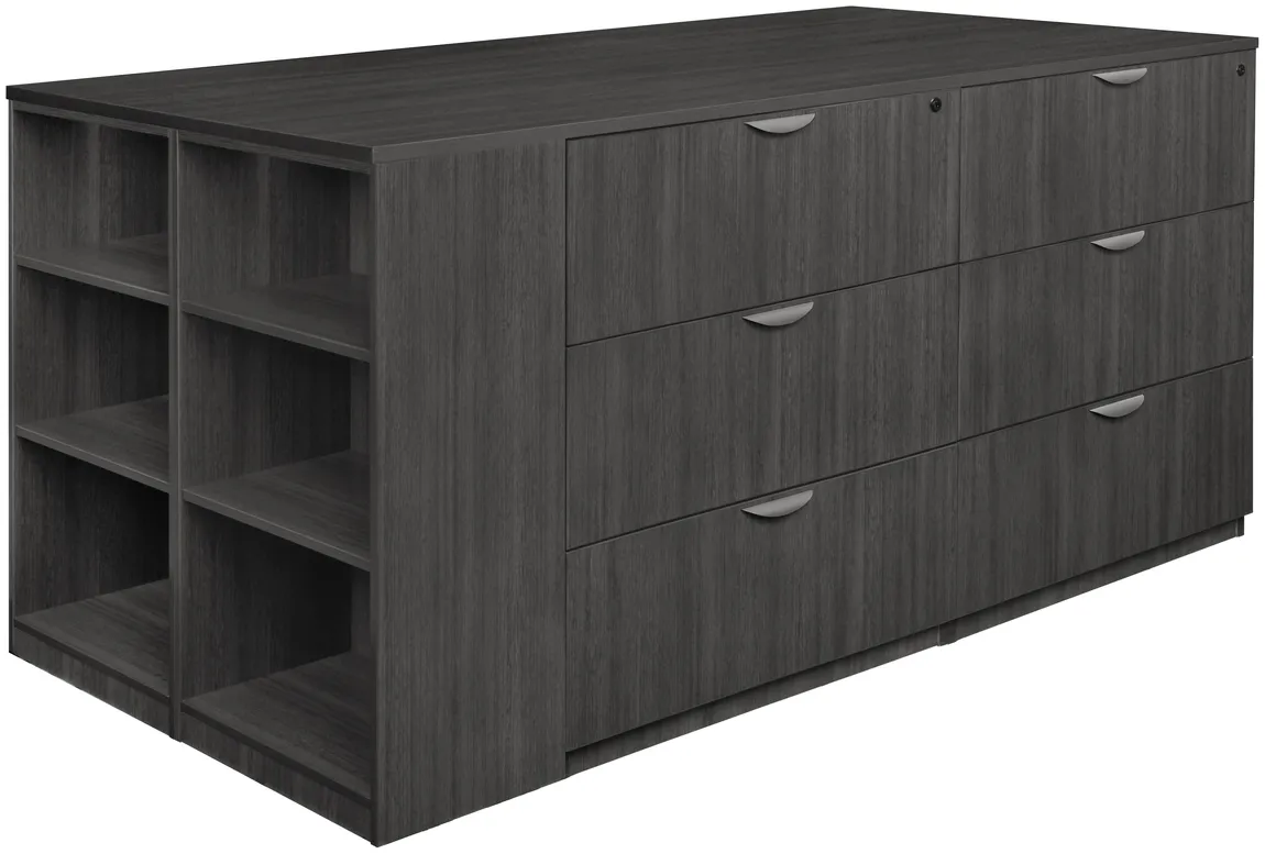 Stand Up Desk with Storage