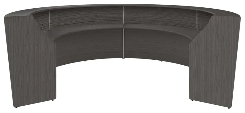 Curved Front Reception Desk
