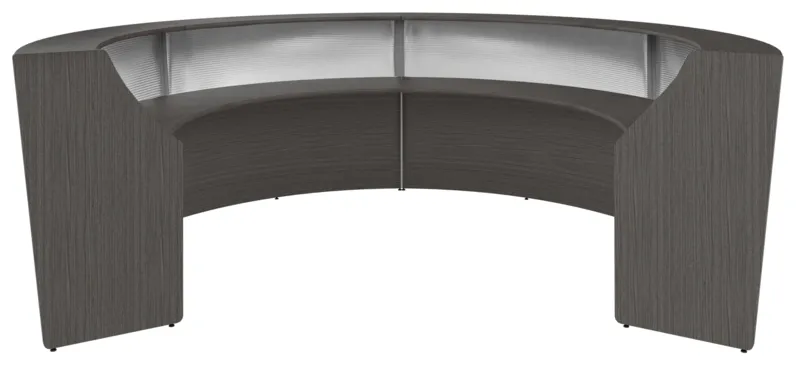 Curved Front Reception Desk