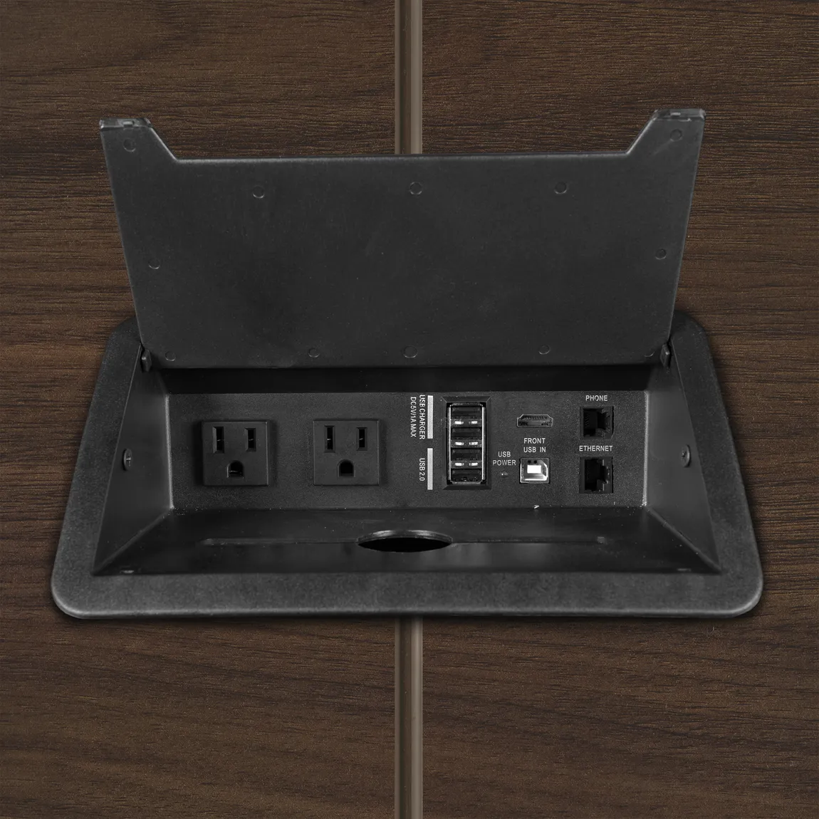 Large Conference Table with Power