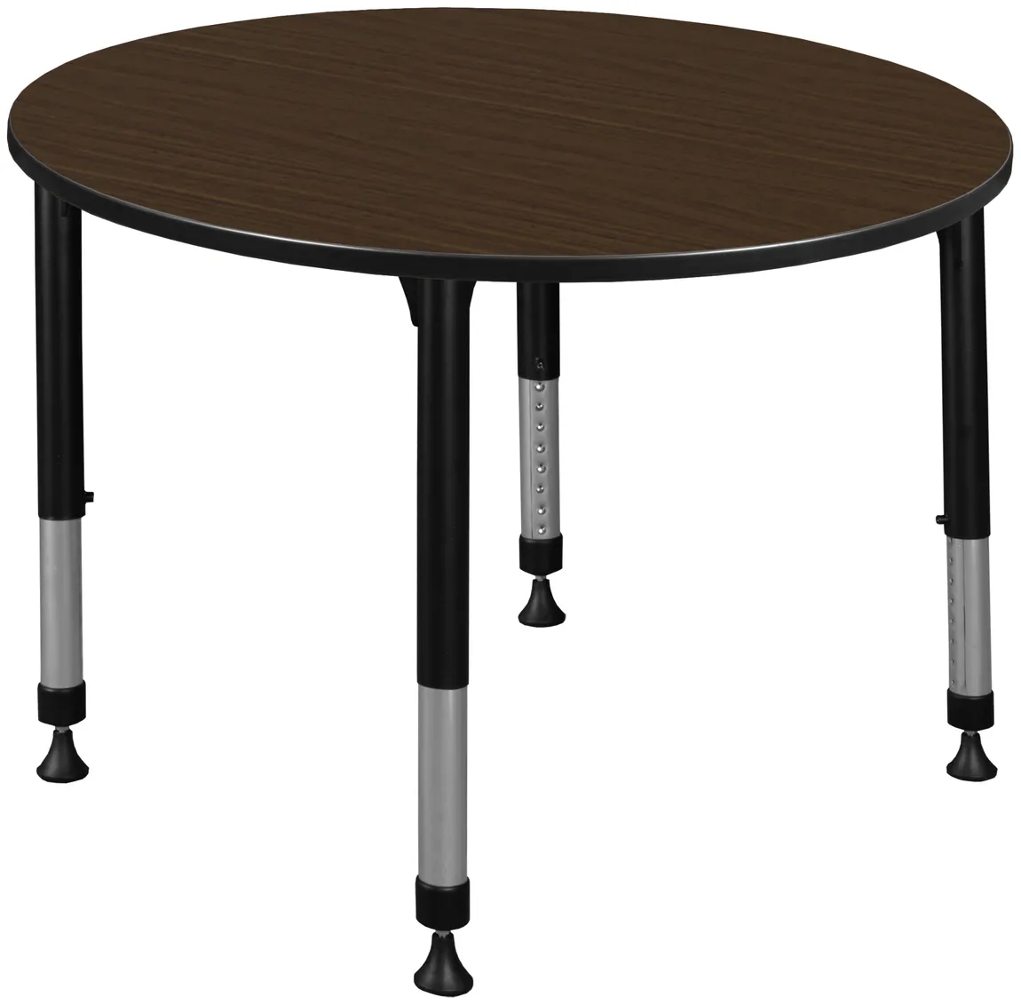 Adjustable Height Round Student Table
